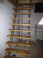 Samstag Abend und die Treppe steht