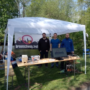 Der Freifunk Braunschweig Stand